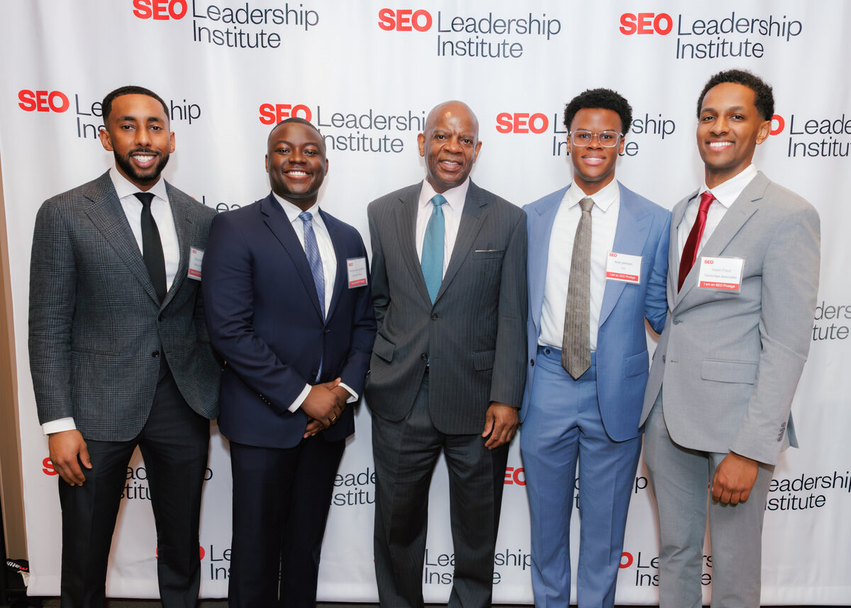 Isaiah at the SEO Leadership Institute