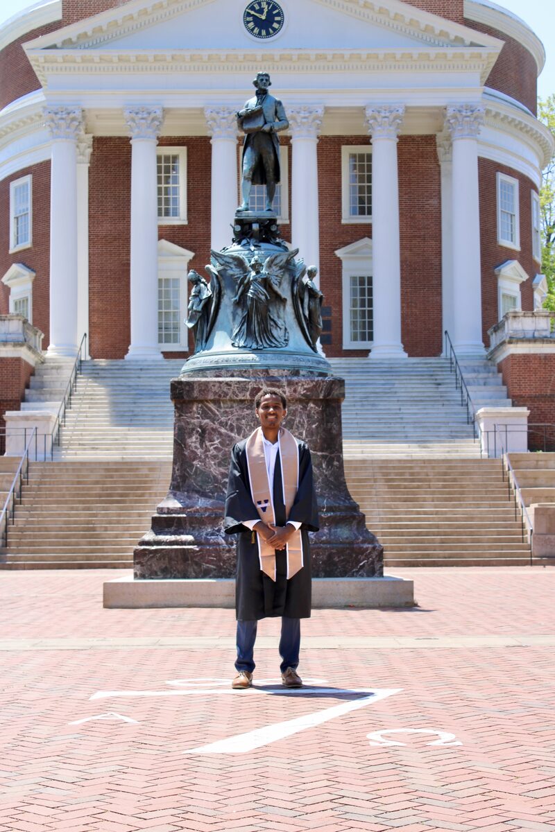 Isaiah at UVA McIntire